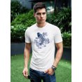 thumbnail image 2 of Japanese Black Carp T-Shirt Men -Image by Shutterstock, Male 3X-Large, 2 of 4