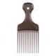 thumbnail image 2 of Horquilla para el cabello Peine Peluquería Cepillo de inserción rizado Herramienta para peinar el cabello (Negro) Likrtyny cuidado belleza, 2 of 9
