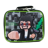Accessory Innovations Tube Heroes "Digi Duo" Captain Sparklez 9.5-inch Insulated School Lunch Box Bag