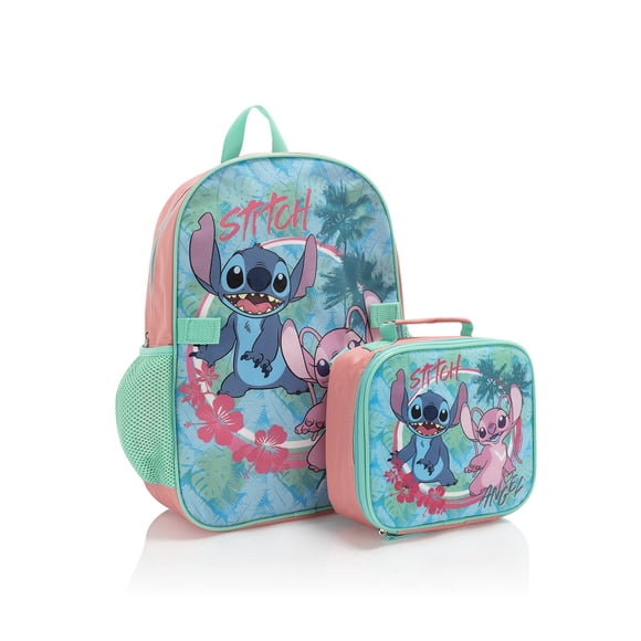 Disney Kids Lilo & Stitch 2pc (Backpack & Lunch Bag) Set (D-EST-ST06-25BTS)