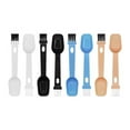 thumbnail image 2 of Small Coffee Grinder with Integrated Spoon and Cleaning Brush for Ground Coffee Preparation, 2 of 3