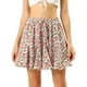 thumbnail image 1 of INSPIRE CHIC Minifalda Con Volantes Para Mujer Falda De Verano Plisada Con Estampado Floral Rosa S, 1 of 6