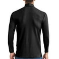 thumbnail image 6 of Yesfashion High Collar Long Sleeve Foreign Trade Men T-shirt, 6 of 6
