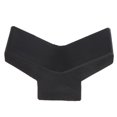 thumbnail image 2 of 6 Inch Mounting Width Boat Trailer Non Marking Black Molded Rubber V Bow Stop, 2 of 8