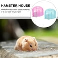 thumbnail image 2 of Nid Rafraîchissant en Plastique Translucide pour Hamster Encourage Instinct de Nidification 2 Pcs, 2 of 9
