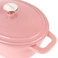 thumbnail image 6 of BergHOFF Neo 4pc Cast Iron Cookware Set, Fry Pan, Grill Pan & Round Dutch Oven, Pink, 6 of 9