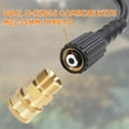 thumbnail image 6 of 9 Pack Pressure Washer Adapter Set, Quick Connect Kit, Metric M22 14mm Female to 3/8" Quick Connect Kit-Style 1, 6 of 7