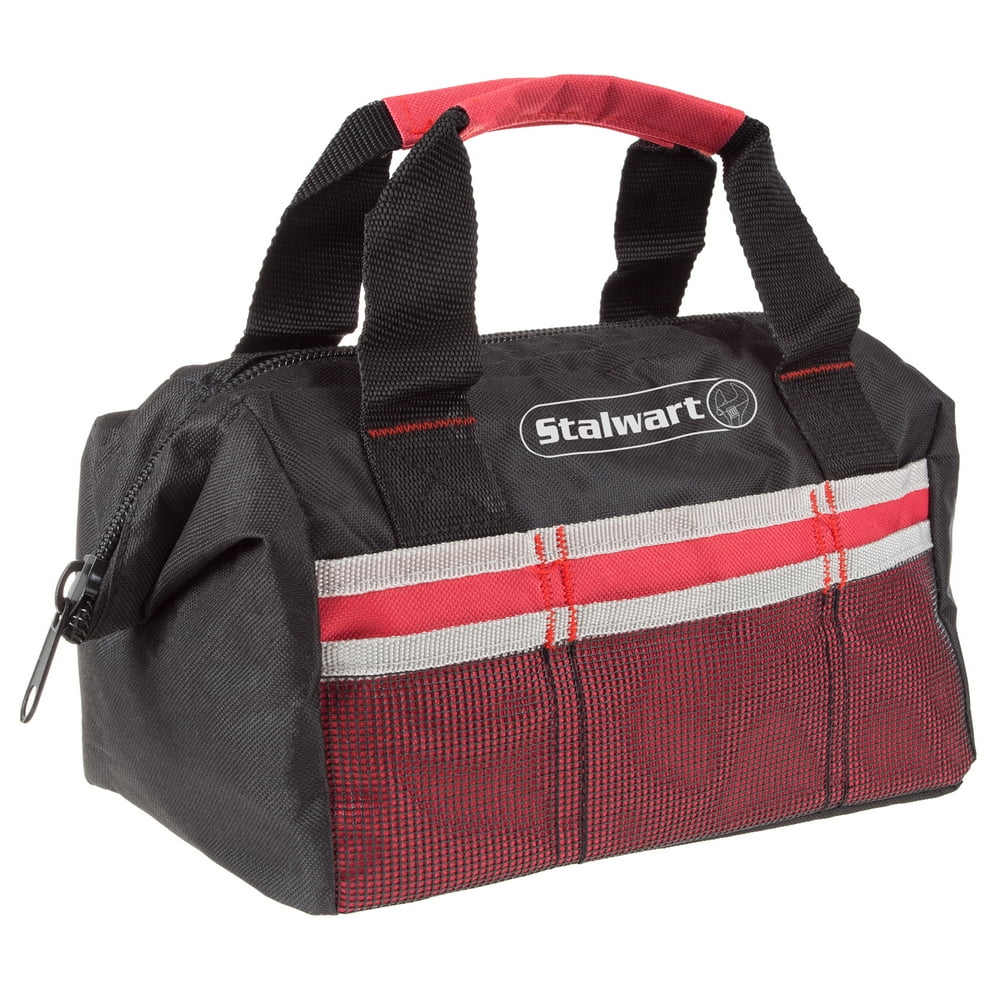 Soft Sided Tool Bag With WideMouth Storage Durable 12 Inch Compact
