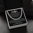 thumbnail image 3 of Graduation Gift For Son with Message Card and Gift Box, College Graduation Gift For Him, High School Graduation Gift 2025, Senior Gift Cuban Chain, Personalized Sign Off, 3 of 5