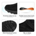 thumbnail image 2 of Mocasines Jungle Moc para Hombre NORTIV 8 Negros Slip-On Talla 10.5, 2 of 7
