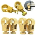 thumbnail image 1 of HUGFEGWE Pure Copper Battery Terminal Connectors Kit - Universal Negative and Positive Car Battery Cable Terminal Clamps Connectors for Car Van Carts Boat - Upgrade Car Battery Terminal Clips, 1 of 7