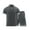 Dark Gray, variant on TMOYZQ Men's Golf Shirt and Shorts Sets Summer Casual Short Sleeve 2 Piece Outfits Fashion Athletic Tracksuit Sweatsuit