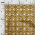 thumbnail image 2 of oneOone Cotton Poplin Twill Rust Brown Fabric Check Sewing Craft Projects Fabric Prints By Yard 56 Inch Wide, 2 of 5