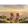 thumbnail image 2 of Romanello, Diane 18x13 White Modern Wood Framed Museum Art Print Titled - Evening Deck View, 2 of 4