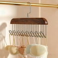 thumbnail image 3 of TIELUTT AntiSlip MultiHook Coat Rack AntiSlip MultiHook Coat Rack Storage Containers for Clothes with Drawers Zippe Storage Closer Storage Containers Organizer for Clothes Storage Organizers for Clot, 3 of 3