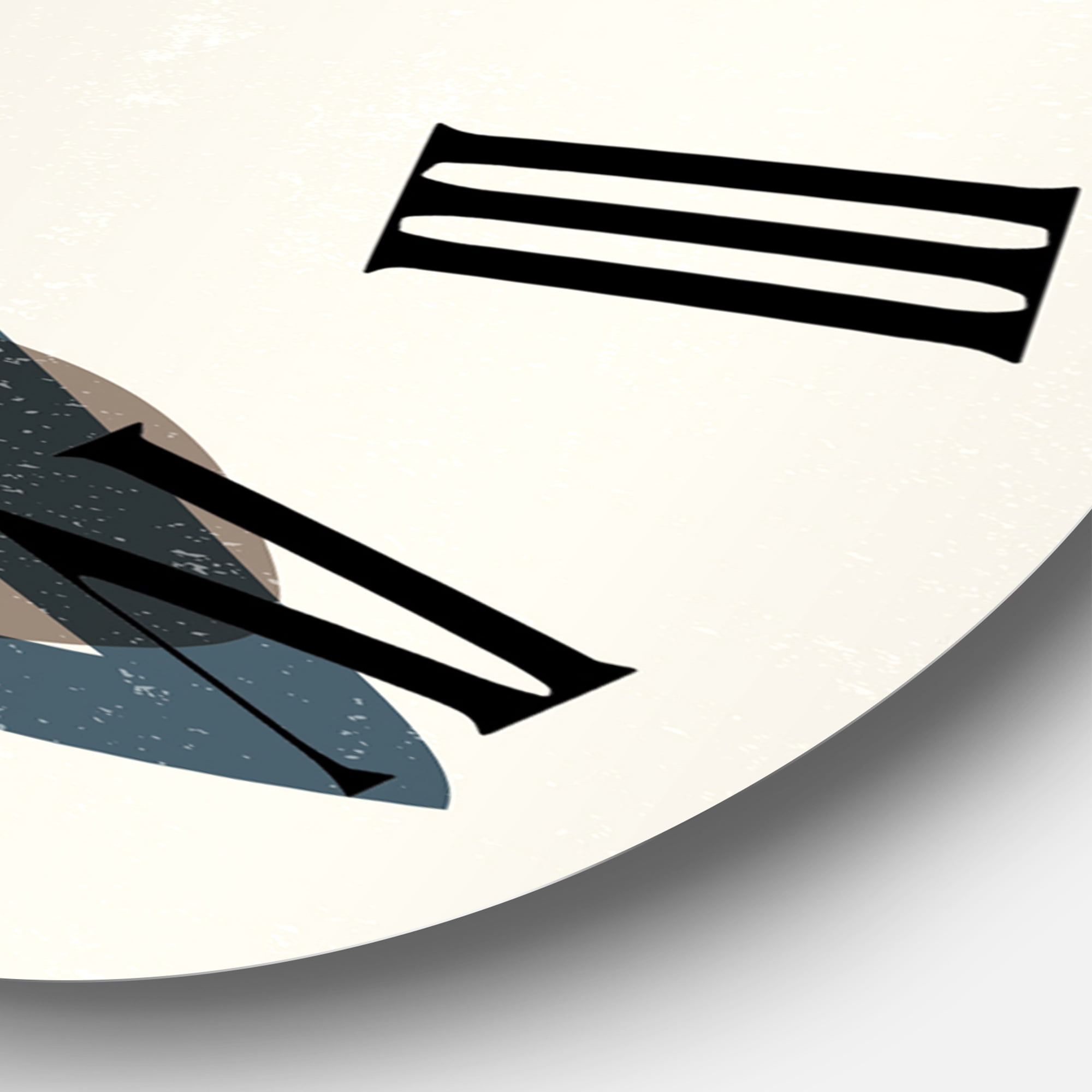 Designart 1 in Modern,Contemporary Wall Clock