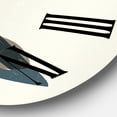 thumbnail image 3 of Designart 1 in Quartz Modern/Contemporary Wall Clock, 3 of 5