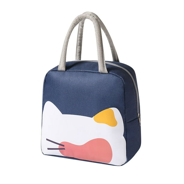 Amzcrzy Caja De Almacenamiento De Adornos, Lonchera De Dibujos Animados De Estilo Japonés, Bolsa De Aislamiento Para Niños, Lonchera Escolar, Bolsa De Tela Para Almuerzo, 3 Contenedores De Almacenami