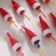 thumbnail image 2 of Tamaño único: 4x9 cm peso único: 1 g material: tela no tejida Suministros de decoración navideña mini gorro de Papá Noel Sombrero de paleta navideña Sombrero de fieltro no ANGGREK Otros, 2 of 8