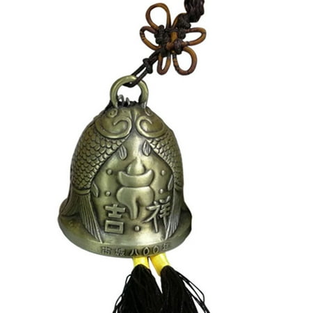 

SONGBIRDTH Hanging Windbell Decorative Chinese Style Unique Buddhism Dragon Wind Bell Pendant