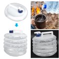 thumbnail image 3 of Powkky Collapsible Water Container with Spigot Portable Water Storage Jug Tank Carrier for Outdoor Camping Hiking Climbing5L, 3 of 10