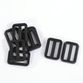 thumbnail image 1 of Unique Bargains Travel Plastic Adjustable Backpack   Glide Buckle Black 25mm Strap Width 8pcs, 1 of 3