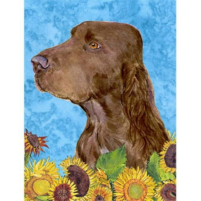 Carolines Treasures SS4159CHF 28 x 40 In. Field Spaniel Flag Canvas- House Size