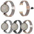 thumbnail image 3 of For Garmin Lily Metal Watch Strap Milanese Mesh Wrist Band Replacement with Tool, 3 of 3