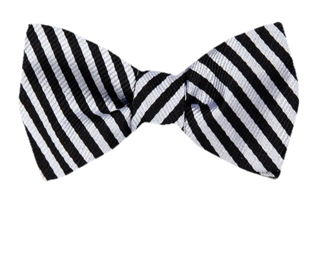 FBTZ1034 Mens Silk Self Tie Bow Tie