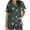 #3_Green, variant on Women’s Short Sleeve V Neck Christmas Top with Xmas Tree Print Soft Casual Pullover T Shirt with Pockets Cute Nursing Friendly Holiday Scrub Top for Daily Wear and Festive Fun