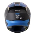 thumbnail image 3 of Casco Shaft Sh560 Negro Azul Mate Mica Transparente Repuesto Azul Cerrado negro M, 3 of 5