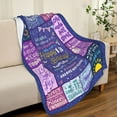 thumbnail image 4 of Birthday Gifts for 8 Year Old Girls Boys, 8 Year Old Girl Birthday Gift Ideas, 8th Birthday Decorations for Girls, Birthday Present for 8 Year Old Girl, Girls Age 8 Throw Blanket 60x50 Inch, 4 of 5