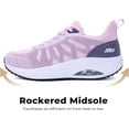 thumbnail image 3 of JOYFON Arch Support Womens Walking Shoes Orthotic Athletic Sneakers for Plantar Fasciitis Foot Pain Relief Tennis Shoes PinkPurple Size 8.5, 3 of 7