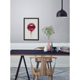 thumbnail image 4 of Marmont Hill "Adorable Lips" Framed Painting Art Print, 24.00" x 1.50", 4 of 6
