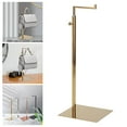 thumbnail image 2 of pitrice Handbag Display Rack Shoulder Rack Bags Purse hat Stainless Steel Stand Multi Purpose for Countertop Gold Mirror, 2 of 8