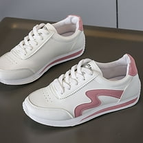 XIMIN Womens Casual Low Top Fashion Retro Court Sneakers Lace-up Athletic Classic Shoes with Tennis Inspired Fashion Details Canvas Running Hiking Sneakers