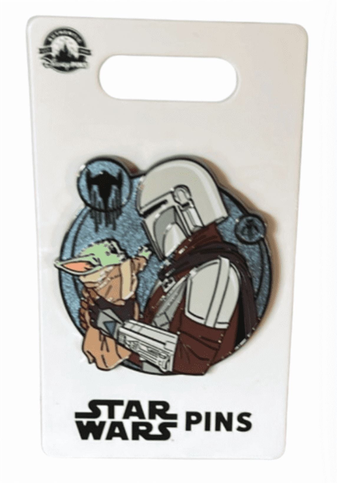 Disney Parks Star Wars: The Mandalorian - Grogu and Mando Pin New