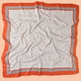thumbnail image 4 of Censtreet 90cm Satin Square Headscarf Bandana Head Kerchief Fashion Pattern Hair Scarves for Women, 4 of 9