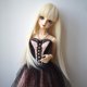 thumbnail image 2 of 1/3 Ball Joint Doll 9-10 Pulgadas BJD Peluca Llena De Oro Para El Cabello DOD LUTS DZ Volks Doll Hairpiece Supplies Accesorio Sunnimix DIY Dolls Hair, 2 of 6
