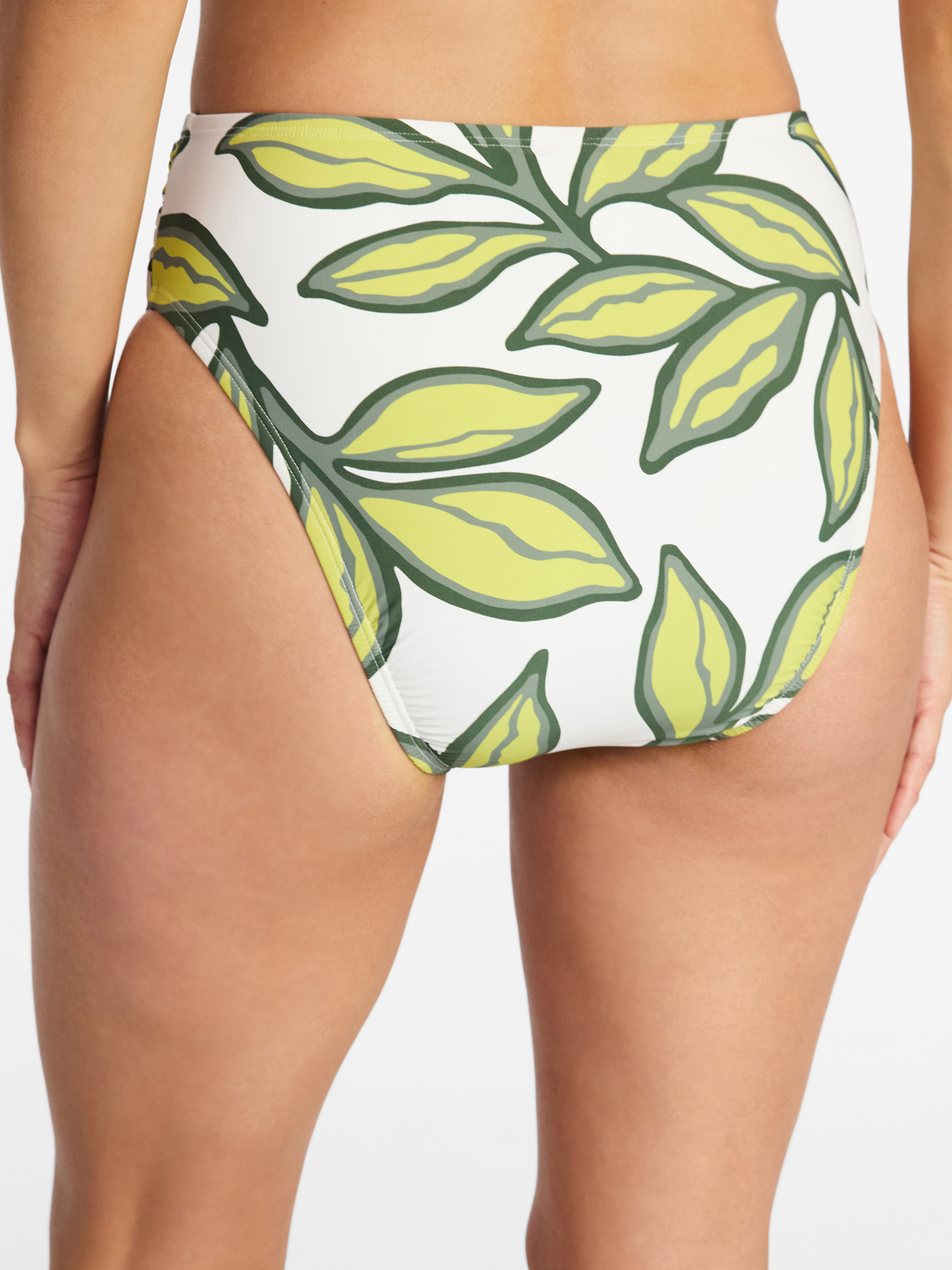 Time and Tru Women's Side Shirred Bikini Bottoms, Sizes XS-XL