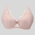 thumbnail image 2 of enyan Sports Bras for Women High Support Womens Wireless Bras Comfortable Push Up Bra No Underwire Bra Full Support Lift Bralette Everyday Seamless Tshirt Bras Light Pink,XL, 2 of 7