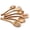Natural, variant on Wooden Cooking Utensils, 6 Pieces Natural Acacia Wooden Spoons For Cooking with Non Stick & Heat Resistant Design, Wooden Kitchen Utensil Set with Hanging Hole for Stirring, Mixing, Cooking