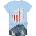 thumbnail image 5 of MEICHEN 250th Anniversary USA Shirt Womens States 250th T Shirt 1776 American Flag Graphic Tee 4 of July Top Summer 4th of July Tops, 5 of 6