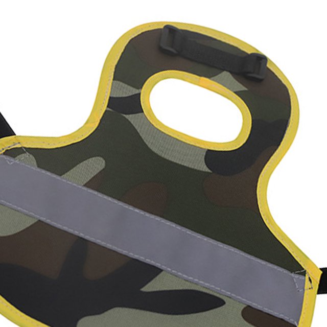 Chaleco De Pollo Chaleco reflectante de pollo, pato, ganso, ropa de protección para el cuidado de aves de corral (camuflaje) Likrtyny Libre de BPA