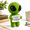 Best Grandpa, variant on Marvelous Human Being Crochet Alien Figurine, 5.31 x 3.78 x 2.17 inches