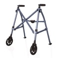 thumbnail image 1 of Able Life Marchette Gain de Place pour Aînés, Marchette Junior Pliable à Deux Roues, Courte, 1 of 7