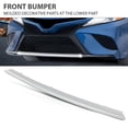 thumbnail image 6 of PIT66 Front Lower Bumper Grille Lower Molding Trim Fit for Toyota Camry 2018-2020 5312206040, TO1044119 1PC, 6 of 9