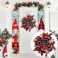 thumbnail image 2 of Christmas Wreaths for Front Door, 16 Inch Traditional Christmas Advent Wreath, Xmas Wreath Hanging Ornaments Decors for Home Door Wall Shop Window Hall, 2 of 5