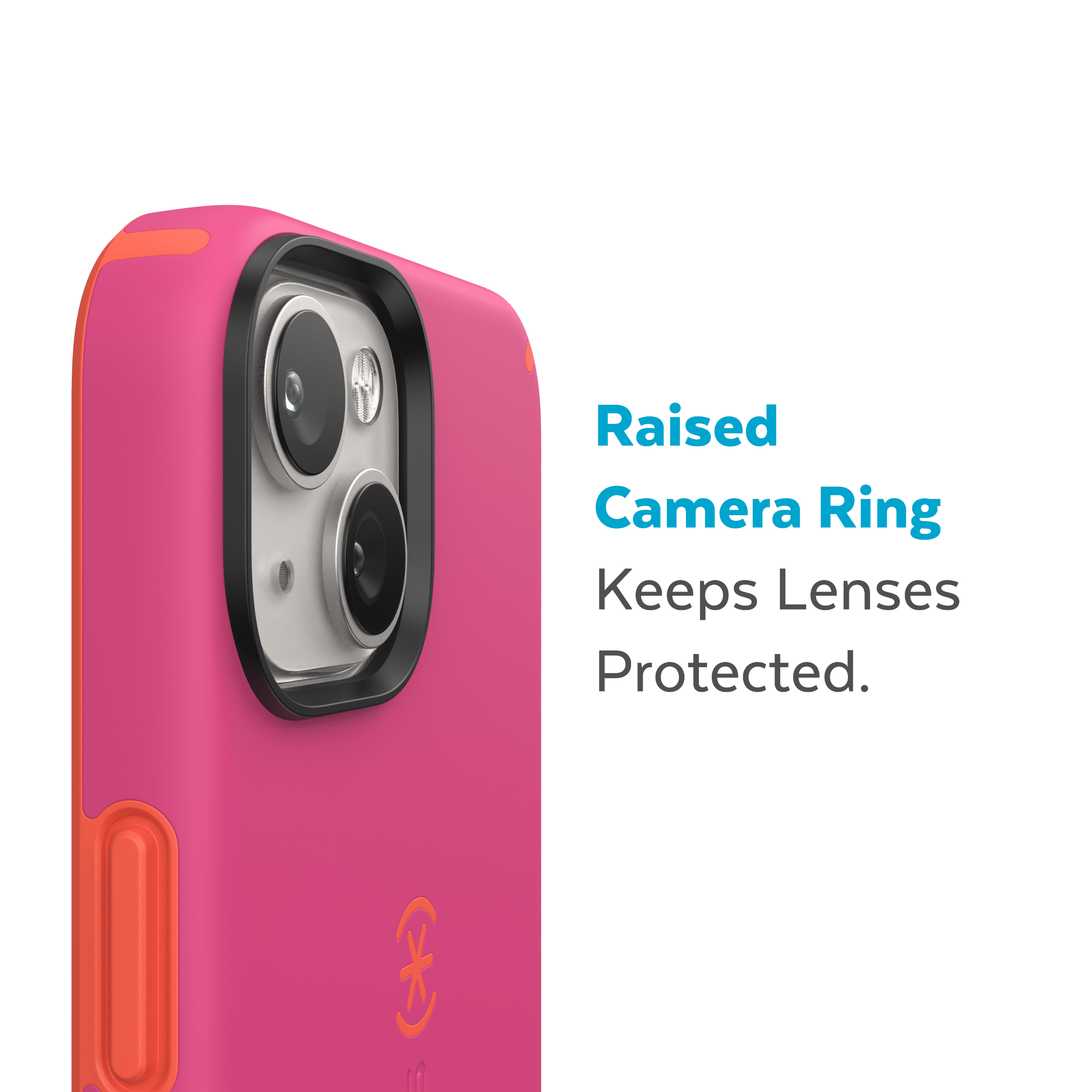 Speck CandyShell Pro Slim Case for iPhone 14, Pink