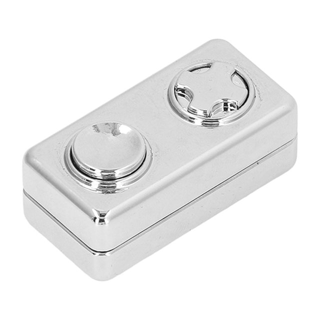 Juguete Deslizante de Empuje de Metal Juguete Deslizante para Aliviar la Ansiedad Control Deslizante de Monedas para Aliviar el Estrés para Adultos TDAH Regalo de Cumpleaños ANGGREK Otros